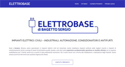 Desktop Screenshot of elettrobase.com