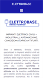 Mobile Screenshot of elettrobase.com